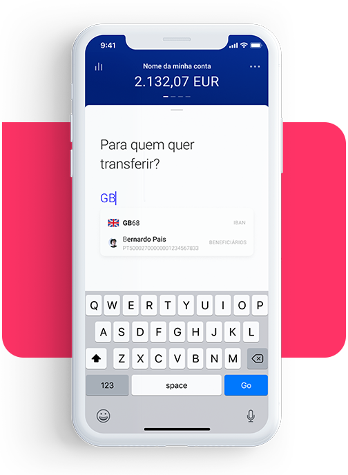 Com a App Best Bank poderá realizar transferências inteligentes 