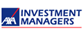 Logótipo da marca Axa Investment Managers com simbolo a azul e riscas vermelhas