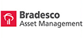 Logótipo da marca Bradesco Asset Management com símbolo vermelho
