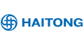 Logótipo da marca Haitong com cores azuis 